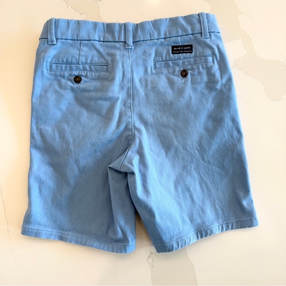 Janie and Jack Boys Light Blue Chino Shorts Size 8 Casual Spring Adjustable - Picture 1 of 9